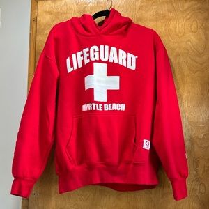 Myrtle Beach Officially Licensed Lifeguard Hoodie size large